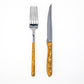 Steak Knives - Handmade Olive Wood Steak Knife Sets